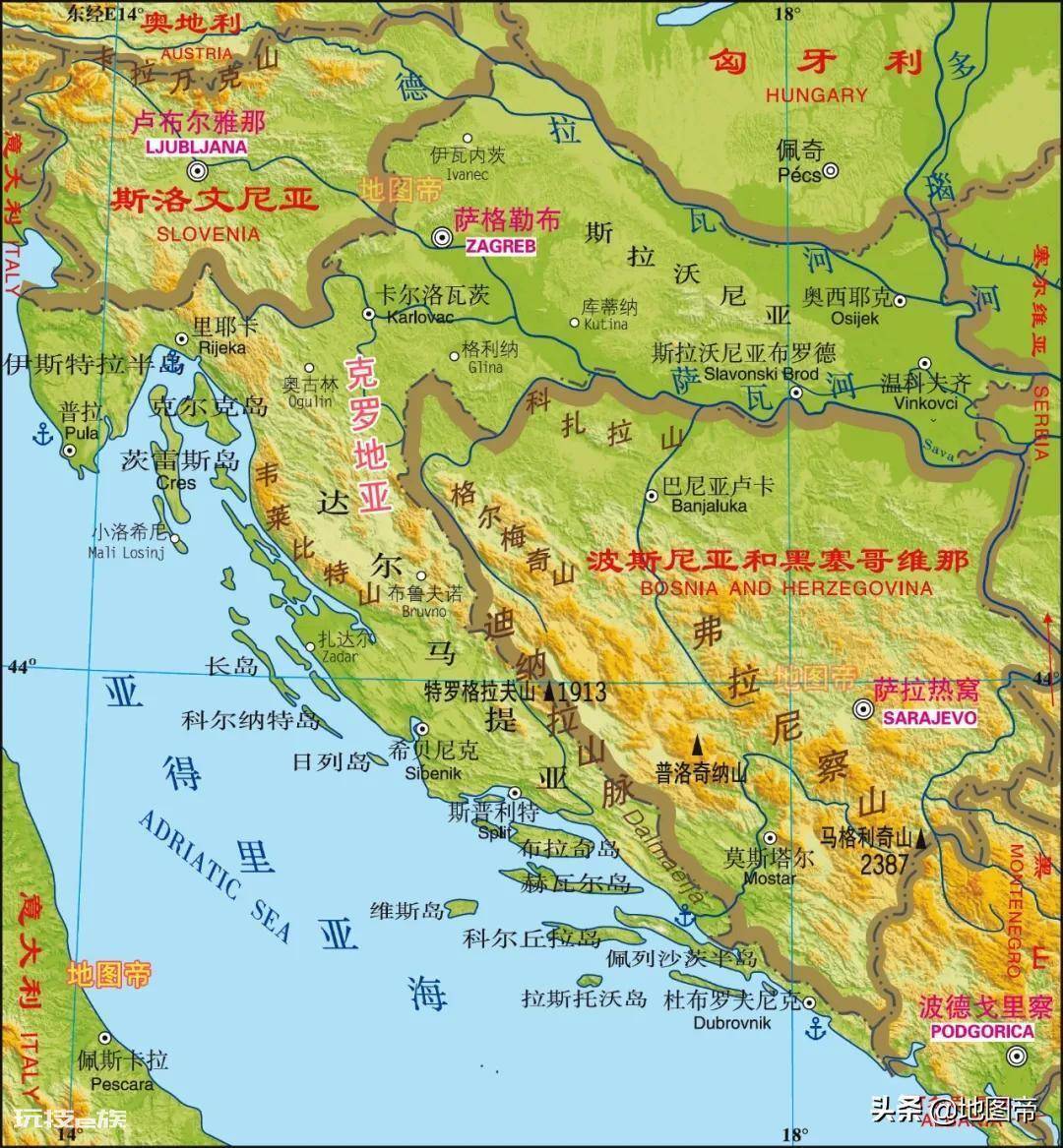 南斯拉夫是哪个国家(克罗地亚占据南斯拉夫大部分的海岸线)-图片7